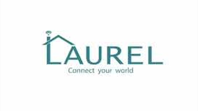 Laurel logo: Connect your world